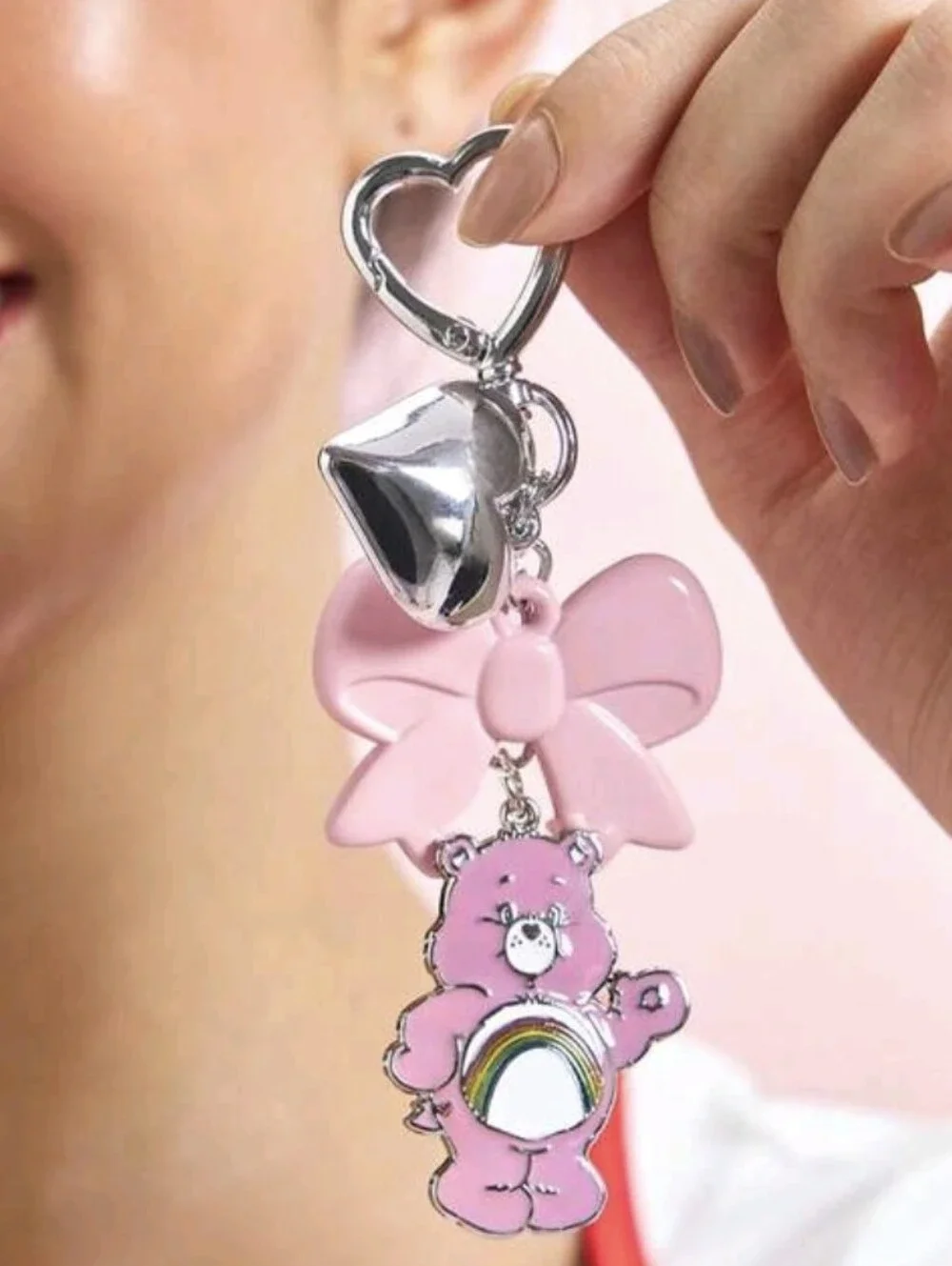 Care Bears Bag Charm/ Keychain NEW